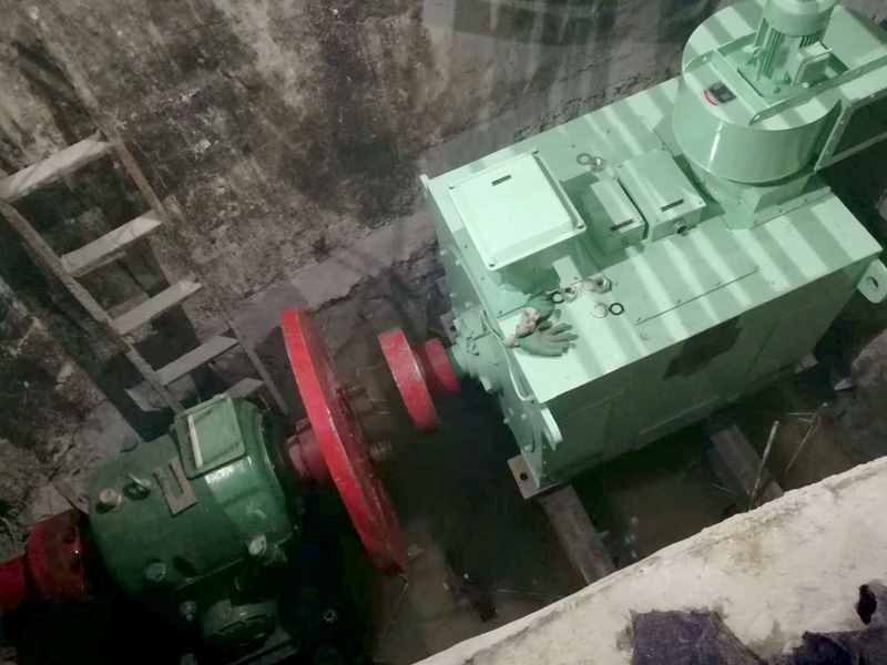 安裝在本溪桓仁東方紅水電站的11臺套三相永磁水力發(fā)電機(jī)組2
